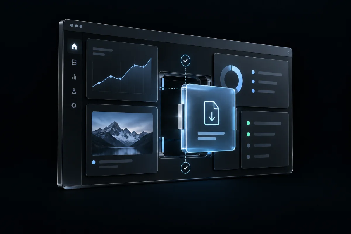 A new report module fits precisely into an existing application.