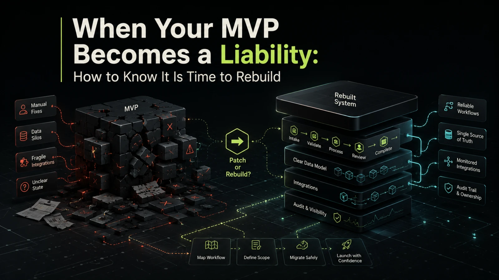 When Your MVP Becomes a Liability: How to Know It Is Time to Rebuild