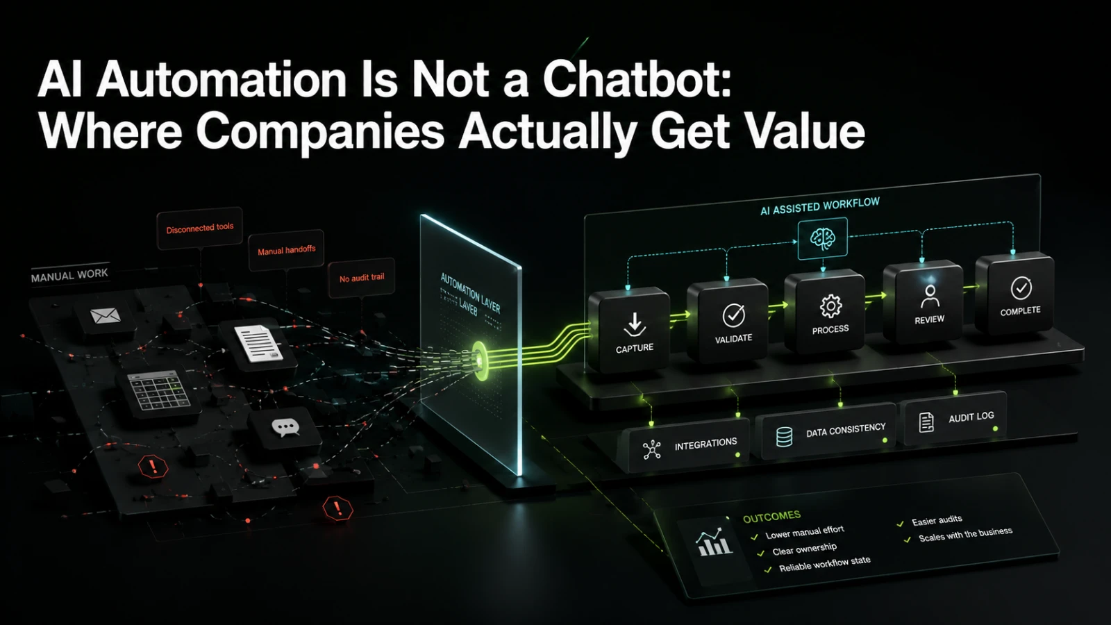 AI Automation Is Not a Chatbot: Where Companies Actually Get Value